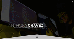 Desktop Screenshot of anthonychavez.me